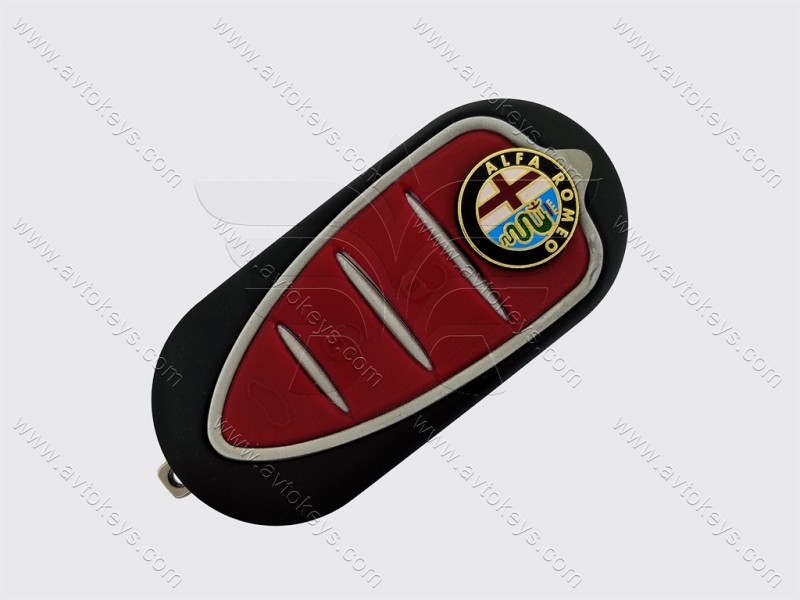 Корпус викидного ключа Alfa Romeo Giulietta, MiTo та інші, 3 кнопки, лезо SIP22