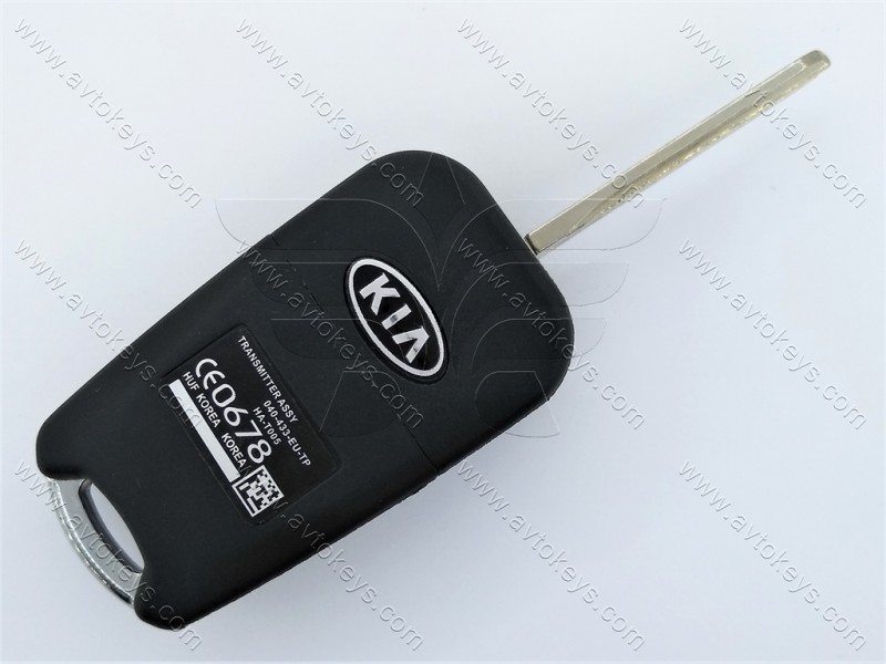 Корпус викидного ключа Kia Rio, 3 кнопки, лезо HYN14