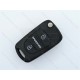 Корпус викидного ключа Kia Sportage, 3 кнопки, лезо TOY48