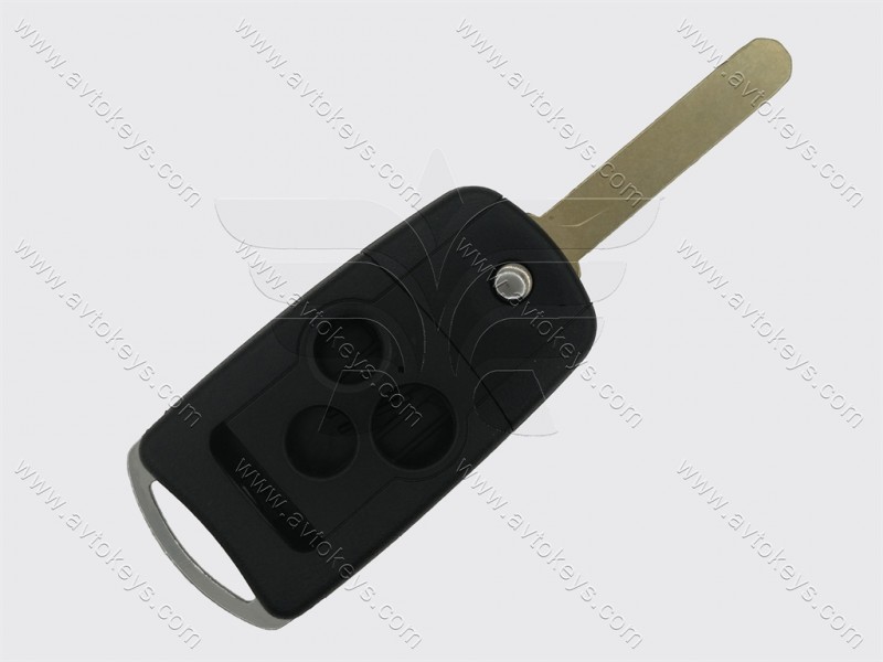 Корпус викидного ключа Acura 3+1 кнопки, лезо HON66