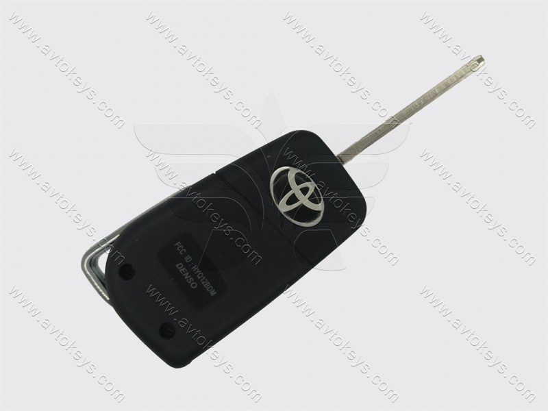Корпус викидного ключа Toyota Hilux, 2 кнопки, лезо TOY43, під переробку