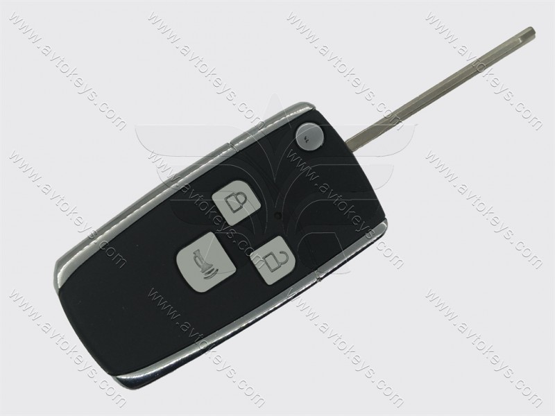 Корпус викидного ключа Toyota Camry, Sienna, кнопки 2+1, лезо TOY43, під переробку
