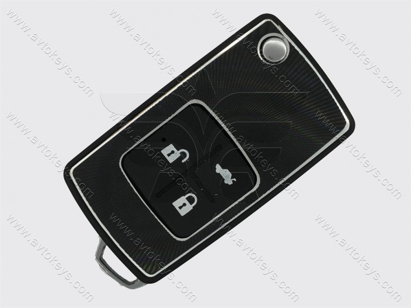 Корпус викидного ключа Chevrolet Lacetti, 3 кнопки, лезо DWO4R, під переробку