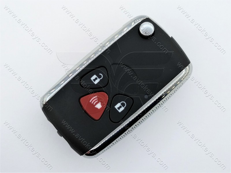 Корпус викидного ключа Toyota Avalon, Camry, Corolla, кнопки 2+1, лезо TOY43, під переробку