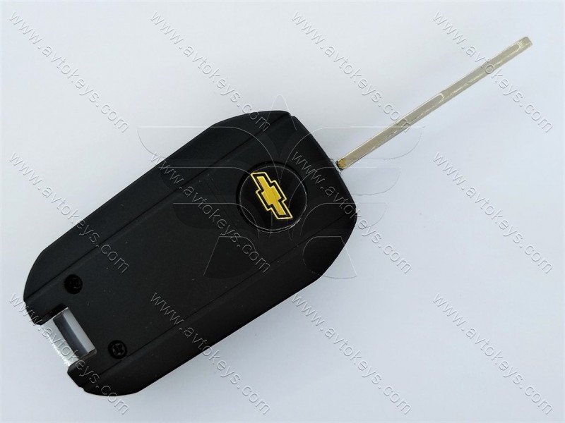 Корпус викидного ключа Chevrolet Captiva 2 кнопки, лезо DWO5, під переробку
