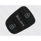 Hyundai Solaris кнопки (гумові) для викидного ключа, 3 кнопки