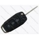 Корпус викидного ключа Ford Ranger, Mondeo, 3 кнопки, лезо HU101