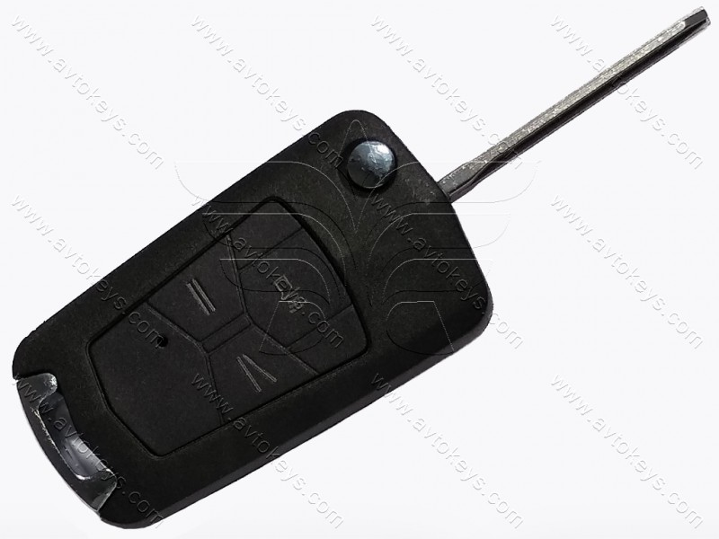 Корпус викидного ключа Toyota Avalon, Camry, Corolla, кнопки 2+1, лезо TOY43, під переробку