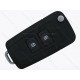 Корпус викидного ключа Hyundai/Kia, 2 кнопки, лезо HYN6, під переробку, без місця під батарейку, тип 2