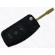 Корпус викидного ключа Ford Fiesta, Mondeo та інші, 3 кнопки, лезо FO21