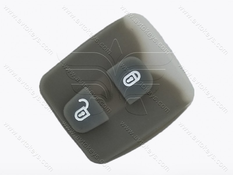 Chevrolet кнопки (гумові) для ключа, 2 кнопки