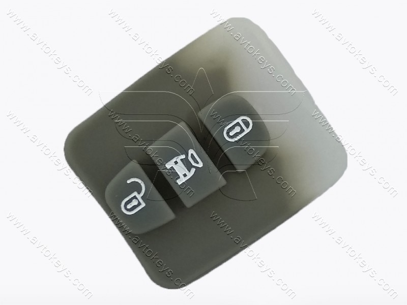Chevrolet кнопки (гумові) для ключа, 3 кнопки