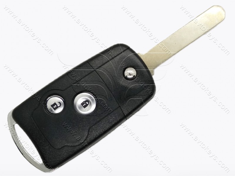 Корпус викидного ключа Honda Accord, Civic, CR-V та інші, 2 кнопки, під переробку, тип 1