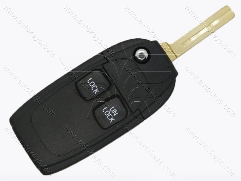 Корпус викидного ключа Volvo, 2 кнопки