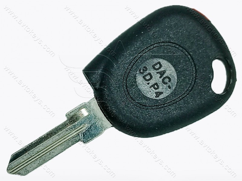 Корпус ключа з місцем під чіп Dacia, лезо TP00DAC-3DP4