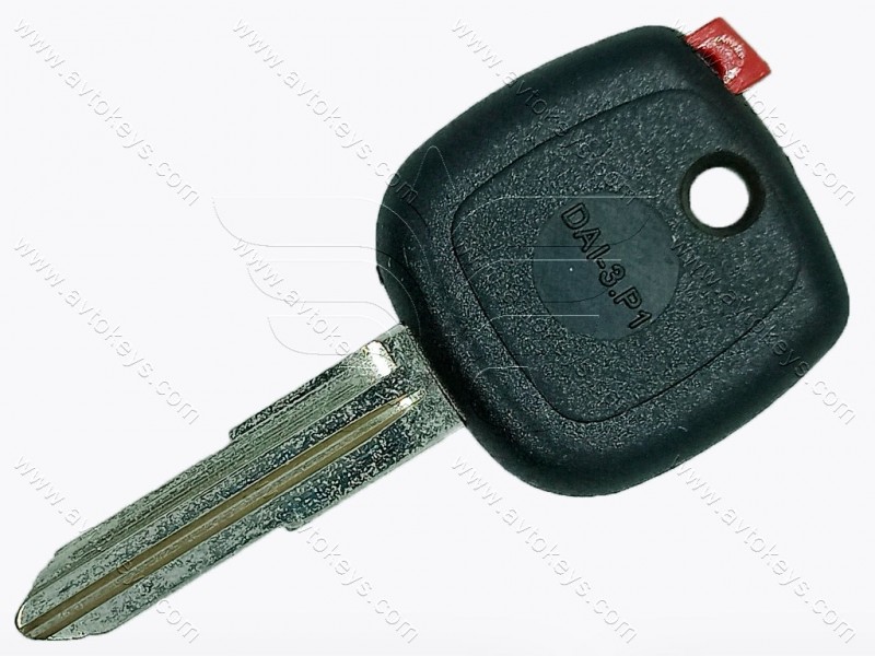 Корпус ключа з місцем під чіп Daihatsu, Perodua, лезо TP00DAI-3.P1 JMA