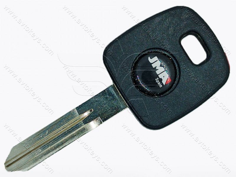 Корпус ключа з місцем під чіп Nissan, Infiniti, Subaru та інші, лезо TP00DAT-15P2 JMA