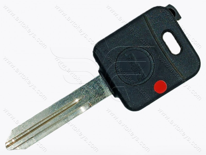 Корпус ключа з місцем під чіп Nissan, лезо TP00DAT-15P3 JMA