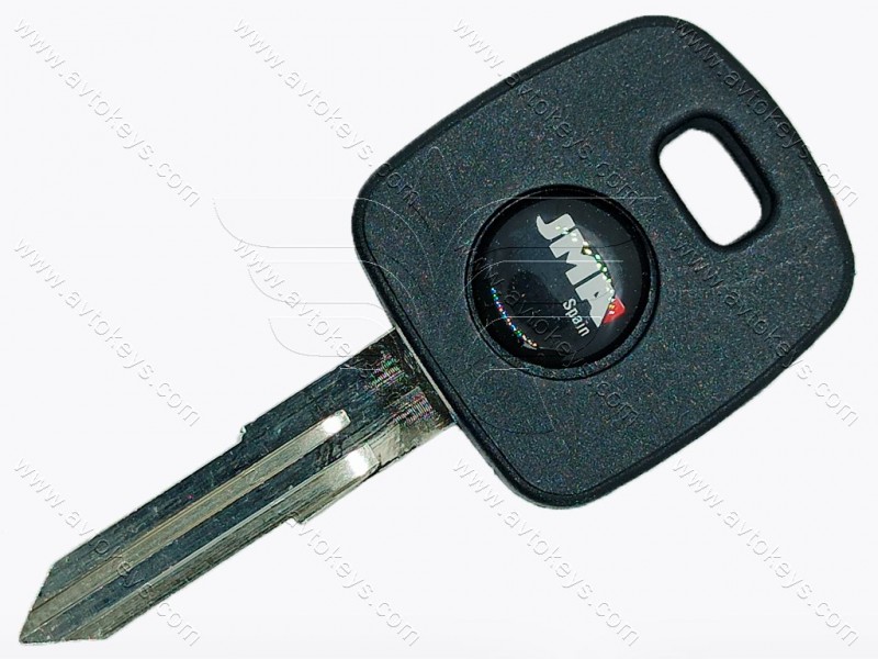 Корпус ключа з місцем під чіп Nissan, Infiniti, Subaru та інші, лезо TP00DAT-6P2 JMA