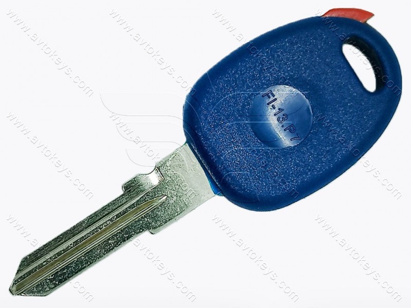 Корпус ключа з місцем під чіп Fiat, лезо TP00FI-13P7 JMA