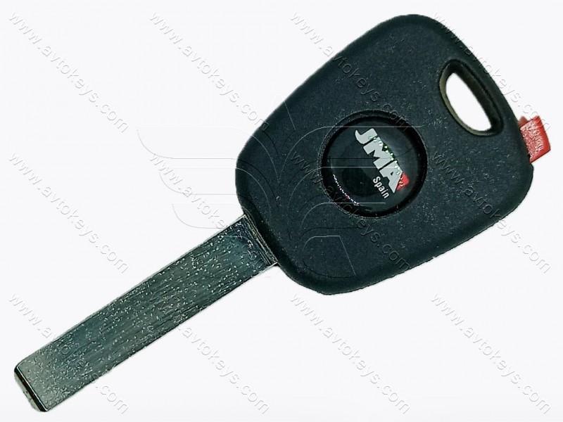Корпус ключа з місцем під чіп Citroen, Peugeot, MAN та інші, лезо TP00HU-HCAP JMA