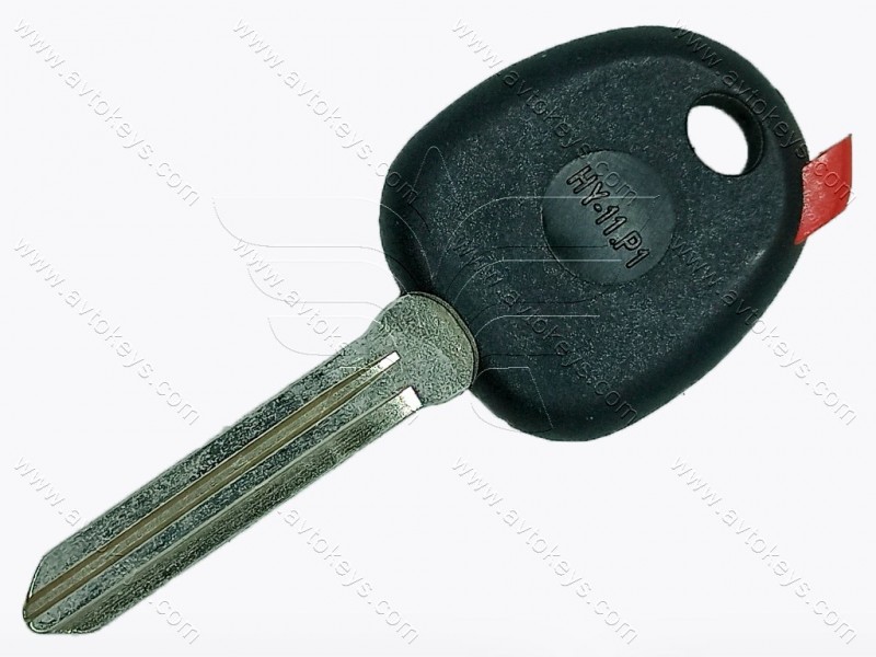 Корпус ключа з місцем під чіп Hyundai, Kia, SsanYoung, лезо TP00HY-11P1 JMA