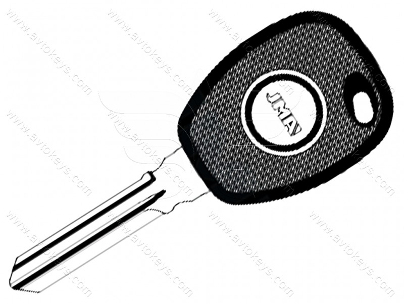 Корпус ключа із місцем під чіп Dacia, TP00DAC-6DP JMA