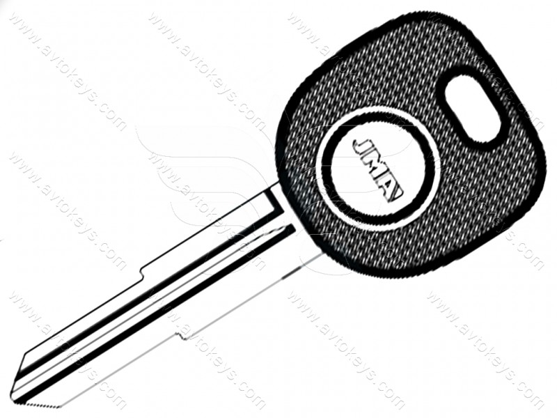 Корпус ключа з місцем під чіп Daewoo, Chevrolet, TP00DAE-4DP2 JMA