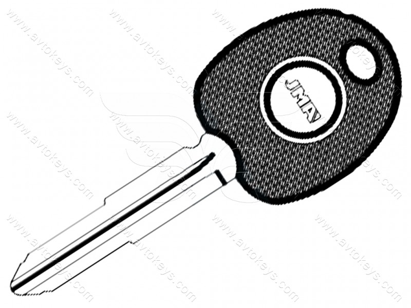 Корпус ключа з місцем під чіп Hyundai, лезо TP00HY-9P1 JMA