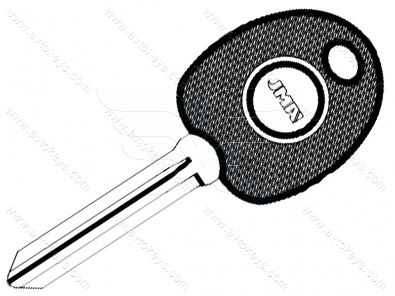 Корпус ключа з місцем під чіп Hyundai, Kia, SsanYoung, лезо TP00HY-11P1 JMA