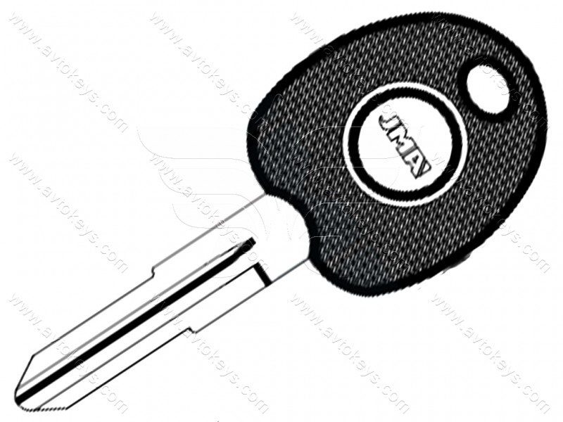 Корпус ключа з місцем під чіп Hyundai, Kia, лезо TP00HY-12P1 JMA