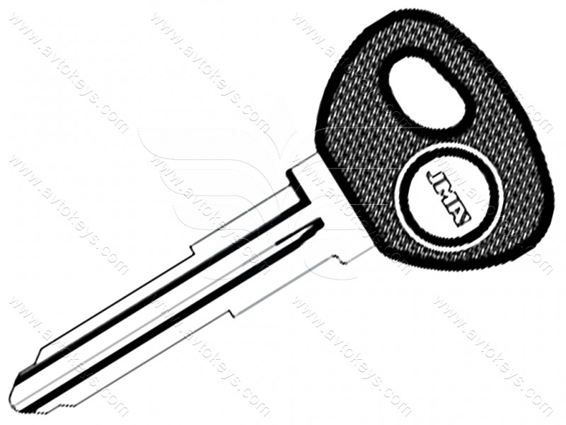 Корпус ключа із місцем під чіп Mazda, TP00MAZ-10DP JMA