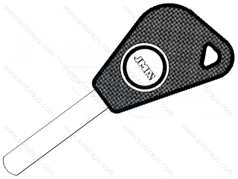 Корпус ключа із місцем під чіп Subaru, TP00SUB-2P JMA