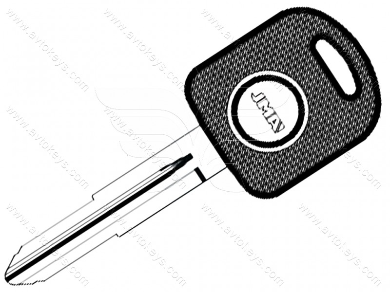 Корпус ключа із місцем під чіп Suzuki, TP00SUZU-10P1 JMA