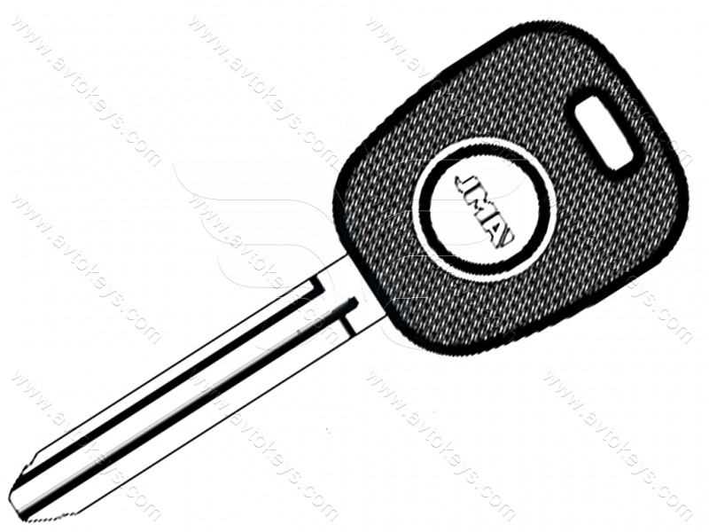 Корпус ключа із місцем під чіп Toyota, TP00TOYO-15P2 JMA