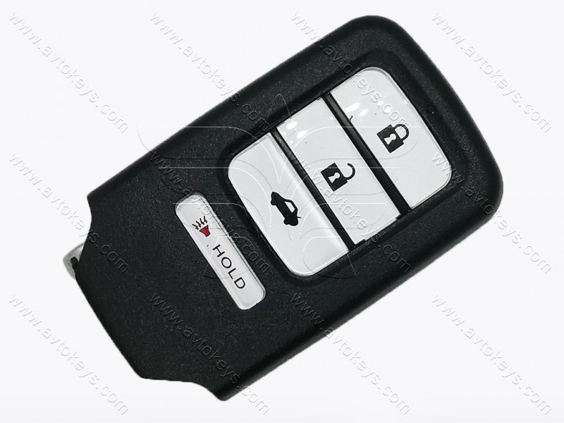 Смарт ключ Honda Civic, 433 MHz, KR5V2X, NCF2951X/ Hitag 3/ ID47, 3+1 кнопки