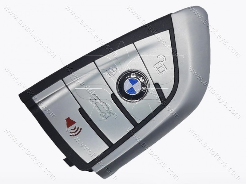 Смарт ключ BMW F-series, 434.6MHz Korea/ YGOHUF5662/ PCF7953P/ Hitag Pro/ ID49, 3+1 кнопки, Keyless GO (FEM)