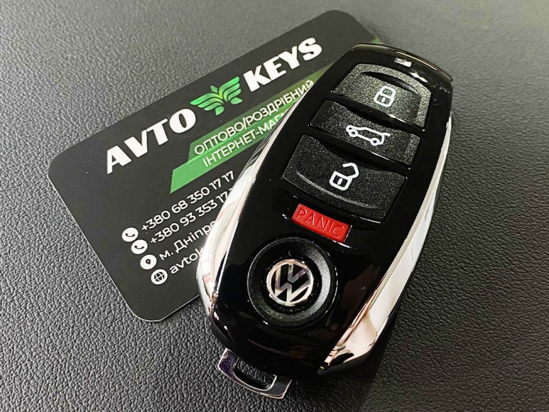 Смарт ключ Volkswagen Touareg, 315Mhz, 7P6959754, IYZVWTOUA, PCF7945АС, 3+1 кнопки