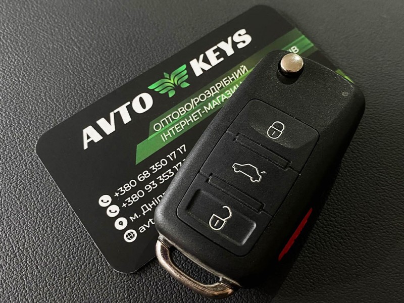 Викидний ключ Volkswagen Jetta, Passat, 315 Mhz, 5K0 837 202 BP , ID49/ Megamos AES, 3+1 кнопки, Keyless Go