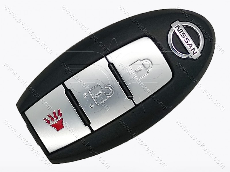 Смарт ключ Nissan Titan, Pathfinder, Murano, 433 Mhz, KR5TXN7, NCF29A1M/ Hitag Aes/ ID4A, 2+1 кнопки