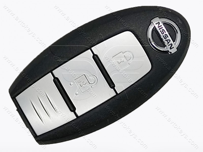 Смарт ключ Nissan Murano, Pathfinder, 433 MHz, S180144303, NCF29A1M/ Hitag Aes/ ID4A, 2 кнопки