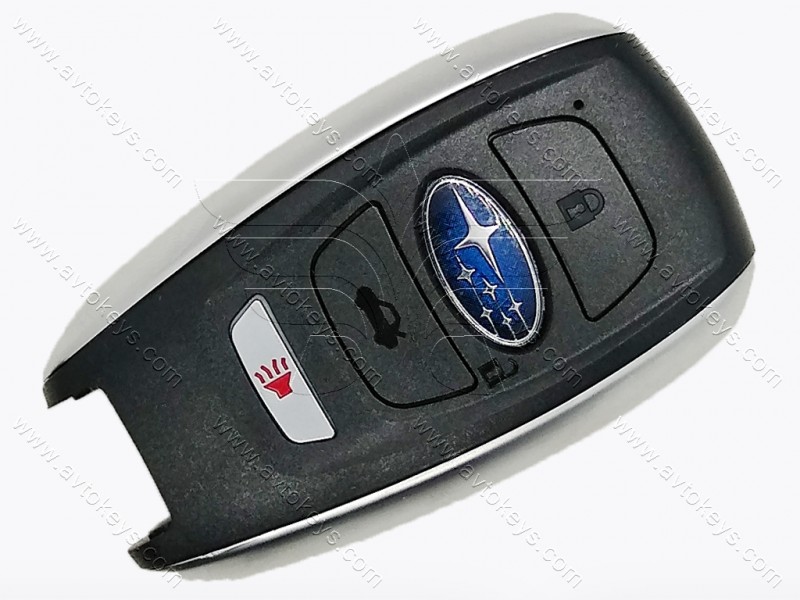 Смарт ключ Subaru Legacy, Outback, BRZ, Forester, Impreza, STI, WRX, Crosstrek, 315 Mhz, HYQ14AHC, H-chip, 3+1 кнопки