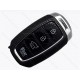 Смарт ключ Hyundai Kona, 433 Mhz, TQ8FOB4F18, NCF2952X/ HITAG 3/ ID47, 3+1 кнопки, OEM