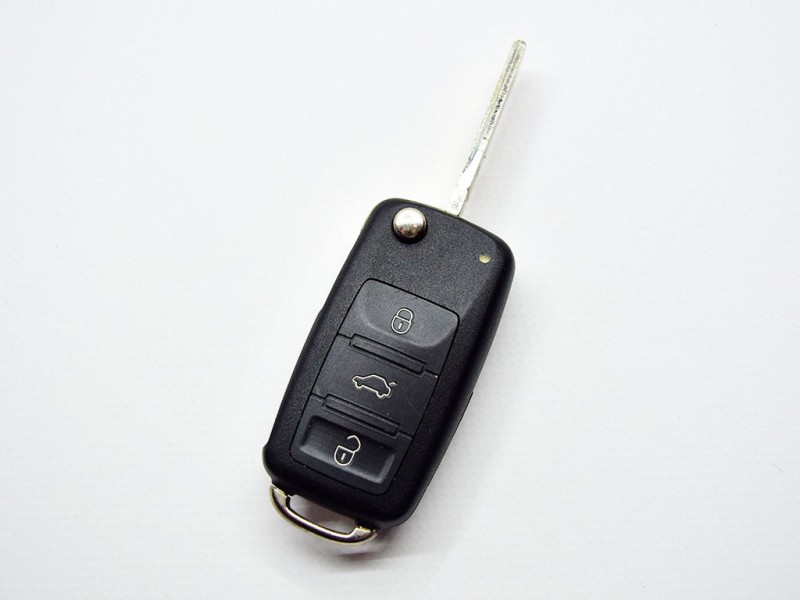 Викидний ключ Audi A8, 433 Mhz, 4E0 837 220/ PCF 7946, 3 кнопки, OEM