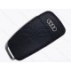 Викидний ключ Audi A6, Q7, 868 Mhz, 4F0 837220 R, ID8E, 3 кнопки, лезо HU66