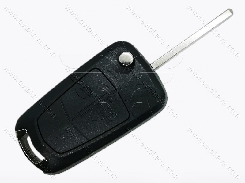 Викидний ключ Opel Corsa D, 433 Mhz, Delphi, PCF7941A/ Hitag 2/ ID46, 2 кнопки