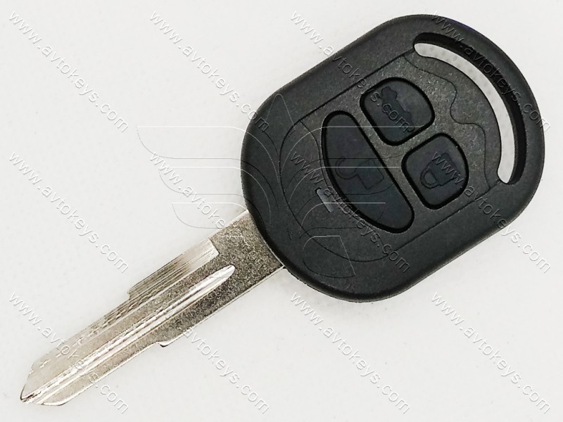 Ключ Chevrolet Lacetti, 433 Mhz, ID60, 3 кнопки, лезо DWO4R