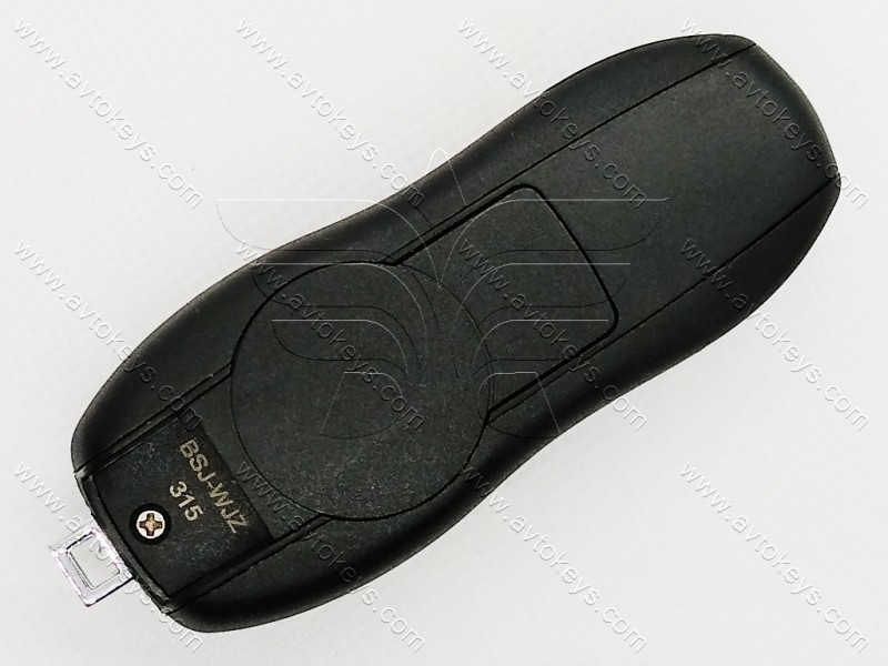 Смарт ключ Porsche 911, Boxter, Panamera, 315 Mhz, KR55WK50138, PCF7945P/ Hitag Pro/ ID49, 4 кнопки