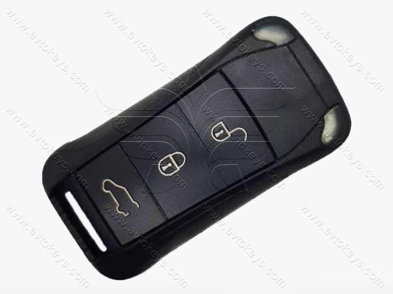Викидний ключ Porsche Cayenne, 433 Mhz, KR55WK45022, PCF7946A/ Hitag 2/ ID46, 3 кнопки
