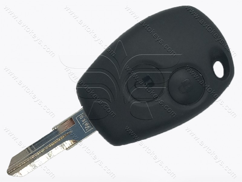 Ключ Nissan Terrano, 433 Mhz, PCF7961M/ Hitag AES/ ID4A, 2 кнопки, лезо VAC102